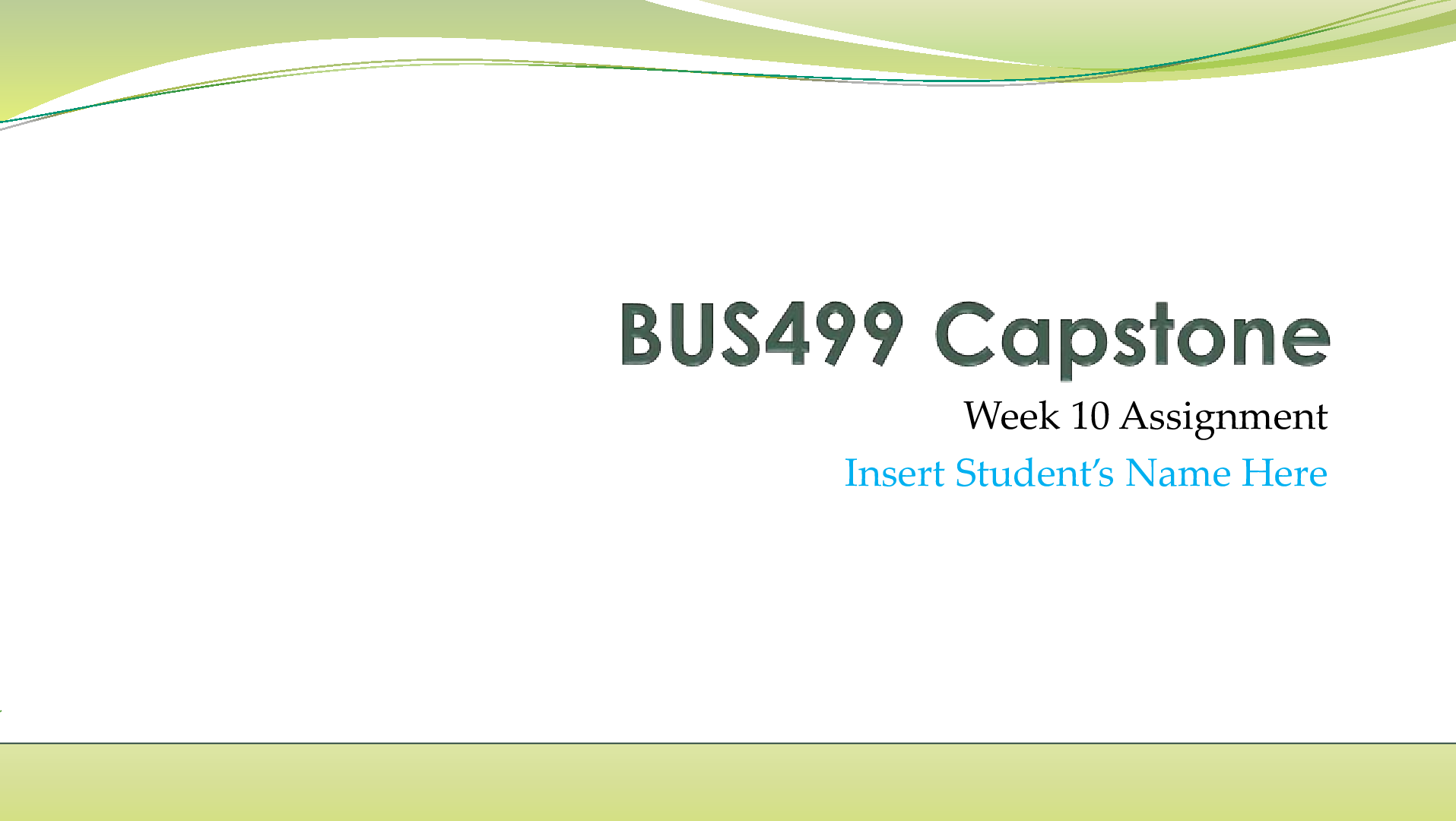 Preview image for BUS 499 Starbuck Business Analysis Capstone PPT